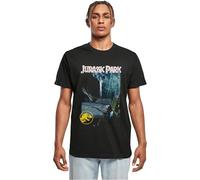 Merchcode Men's MC1165-Jurassic Park T-Rex Tee T-Shirt, Black, L