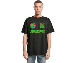Merchcode Men's MC1175-Jurassic Park Oversize Tee T-Shirt, Black, XXL