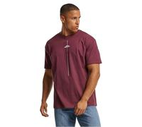 Merchcode Men's MP0006978-Think Different Heavy Oversized Tee T-Shirt, Cherry, XS