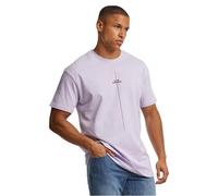 Merchcode Men's MP0006978-Think Different Heavy Oversized Tee T-Shirt, Lilac, XS