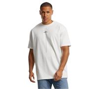 Merchcode Men's MP0006978-Think Different Heavy Oversized Tee T-Shirt, White, 4XL