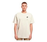 MERCHCODE Herren T-Shirt Love In The Air Heavy Oversize Tee, Oversized Fit, 100% Cotton, S