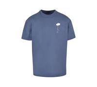 Merchcode Men's MP0008452-Love In The Air Heavy Oversize Tee T-Shirt, vintageblue, M