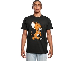 Merchcode Men's MP5011652-Tom & Jerry-Angry Mouse T-Shirt, Black, S