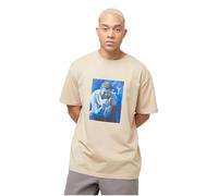 Mister Tee X Artist Post Malone Tracklist Kurzarm-t-shirt L Wet Sand