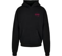 Kapuzenpullover MERCHCODE "Merchcode Herren MRKEBAB Ultra Heavy Hoody", Herren, Gr. S, schwarz, 100% Baumwolle, mehrfarbig, oversize, ohne Ausschnitt, Pullover Kapuzenpullover (48809718-S)
