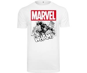 Merchcode T-Shirt Avengers Smashing Hulk Tee White-XS