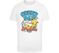 Merchcode T-Shirt Green Day Dookie Longview Tee MC1147 White-S