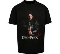 Merchcode T-Shirt Lord Of The Rings Aragorn Heavy Oversize Tee MC1153 Black-XL