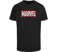 Merchcode T-Shirt Marvel Drip Tee MC961 Black-XL