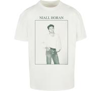 T-Shirt MERCHCODE "Merchcode Niall Horan - Natural Photo Heavy Oversize Tee", Damen, Gr. XL, ready for dye, 100% Baumwolle, bedruckt, oversize, Rundhals, Shirts T-Shirt (13476528-XL) ready for dye