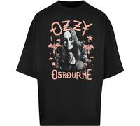 Merchcode T-Shirt Ozzy Osbourne Pink Bat Huge Tee MP501332 Black-L