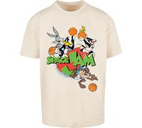 Merchcode T-Shirt Space Jam Team Oversize Tee MC960 Sand-XL