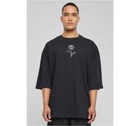 Merchcode T-Shirt Spring Rose Huge Tee Black-S