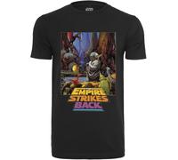 Merchcode T-Shirt Star Wars Yoda Poster Tee Black-S