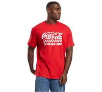 Merchcode T-Shirt Coca Cola Enjoy Coke Oversize Kurzarm City Red XS für Herren