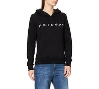 Merchcode Damen Hoodie Ladies Friends Hoody Black-L
