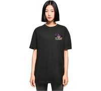 Merchcode Women's MP0008946-Ladies Halloween-Pumpkin Prowler Tee T-Shirt, Black, Large