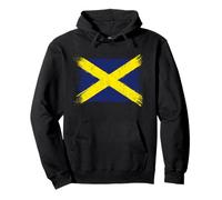Mercia-Flagge Kreuz Proud Mercians The Midlands England UK Pullover Hoodie
