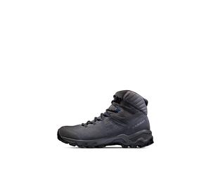 Mercury IV Mid GTX Men - klassischer, wasserdichter Wanderstiefel für komfortable Tageswanderungen - Mammut black-hot red 8.5 UK / 42 2/3