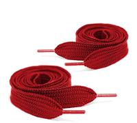 Mercury + Maia Extra Wide Shoe Laces - Flat Athletic Fat Shoelaces - Stay Tied - Made in the USA (1 Pair) (45, Burnt Orange)