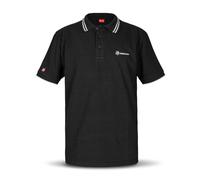 Mercury Polohemd schwarz mit Logo (versch. Größen)