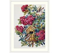 Merejka Kreuzstich-Set aus Baumwolle, mehrfarbig, 27 x 36 cm