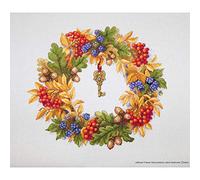 Merejka Kreuzstich-Set, Baumwolle, mehrfarbig, 28 x 24,5 cm