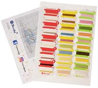 Merejka Kreuzstich-Set für Mädchen, Baumwolle, Motiv: Frühling, mehrfarbig, 23 x 14 cm, K-98