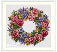 Merejka Kreuzstich-Set Rosenkranz