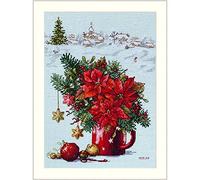 Merejka Kreuzstich Set Schöne Ferien, Zählmuster, 18x23cm