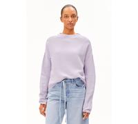 MERINAA LINKS LINKS STRICKPULLOVER | 100% Bio-Baumwolle - lila (XS)