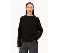 ARMEDANGELS Damenpullover Merinaa Links Links – Loose Fit aus Bio-Baumwolle Schwarz XXL