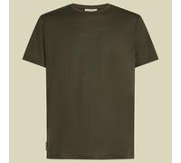 Icebreaker Merino Tech Lite III T-Shirt Herren - Leicht, Warm, Schnelltrocknend für Reisen, Outdoor und Abenteuer, Größe M, Dark Loden