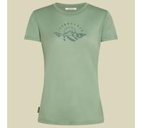 Women Merino 150 Tech Lite SS Tee Sunrise Summit SEAGLASS S Damen