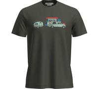 Icebreaker Merino 150 Tech Lite Transportage Kurzarm-t-shirt XL Dark Loden