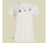 Merino 150 Tech Lite SS Tee Bird Transit Women XL beige - ecru heather