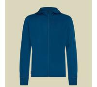 Merino 200 Realfleece Descender LS Zip Hoodie Men M blau - atlantis/arctic