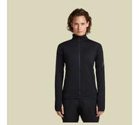 Icebreaker - Women's Merino 300 Realfleece Desc L/S Zip - Merinojacke, Gr. S, schwarz (Black)