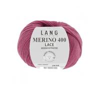 LANG YARNS »MERINO 400 LACE« Häkelwolle, (25 Gramm), Merino Lace-Garn, PINK - 0085