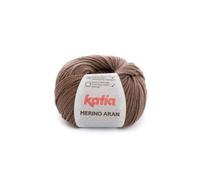 Merino Aran Wolle Katia Farbe Nerz 47