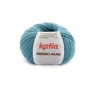 Merino Aran Wolle Katia, türkis, Cod. 73