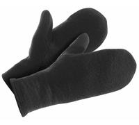 Merino Fäustlinge - Woolpower - Mittens 400 - Schwarz / M