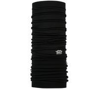 Merino Fleece Halstuch, schwarz