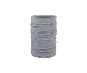 merino halstuch mittelschwer grau meliert