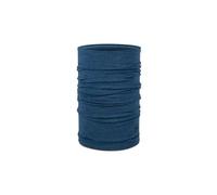 merino halstuch mittelschwer meliert blau