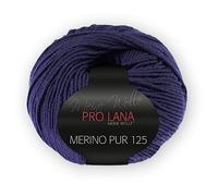 MERINO PUR 125 - 50g - Farbe: 50, dunkelblau (22 Farben erhältlich)