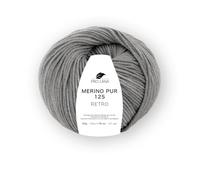 Merino Pur 125 Retro Strickgarn, 100% Extrafeine Merinowolle, Handgefärbt, Ton-in-Ton Farbverlauf Fb. 193