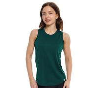 Merino.tech 100% Merino Unterhemd Damen - Merino Unterwäsche Damen Wandern | Thermo Sport Top Trägertop, Tanktop, Racerback, Highneck, Basic, Geruchshemmend, Schnelltrocknend, für Outdoor, Reisen