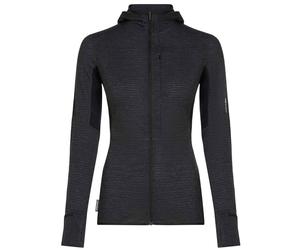 Merinomix 200 Realfleece Descender Zip-Hoodie Damen jet heather/black-M